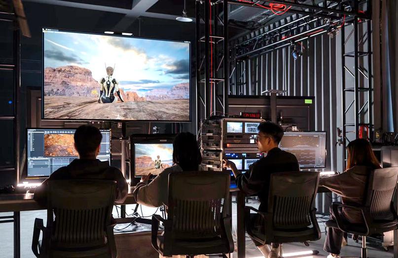 全國首個校內影視基地 構建影視網工業鏈，賦能未來人才培養